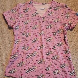 Pink Shirt with Fun Print